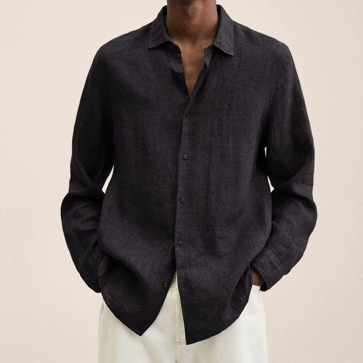 Wren | Effortless Oversized Button-Up Flannel Shirt Men's