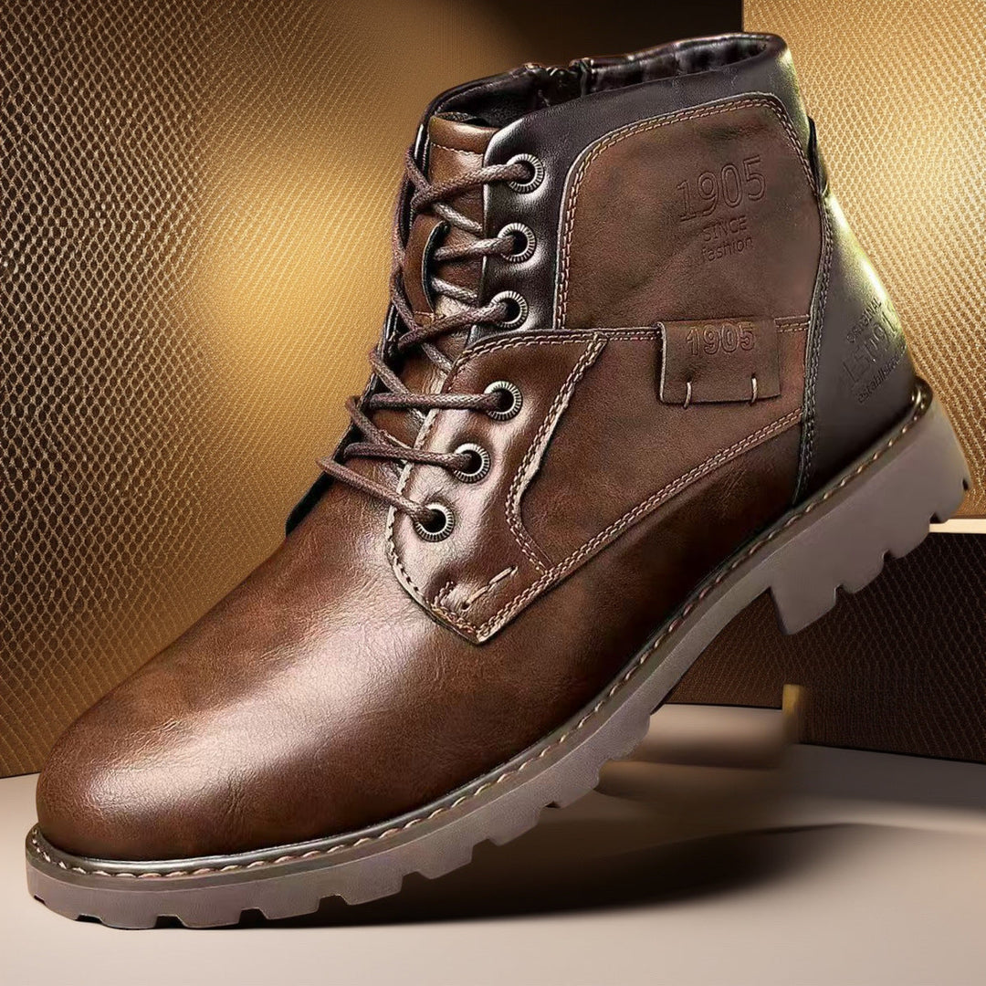 Bradley | Men’s Rugged Lace-Up Ankle Boots