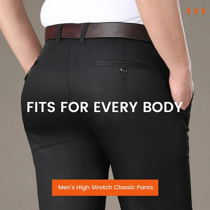 Ryder | Sleek Stretch Comfort Pants For Men