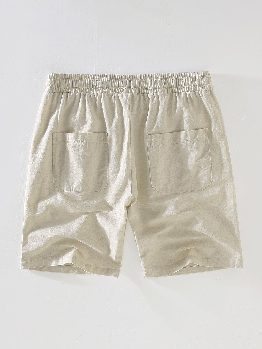 Marlborough | Elegant Short Sleeve Linen Shirt And Shorts Set Men