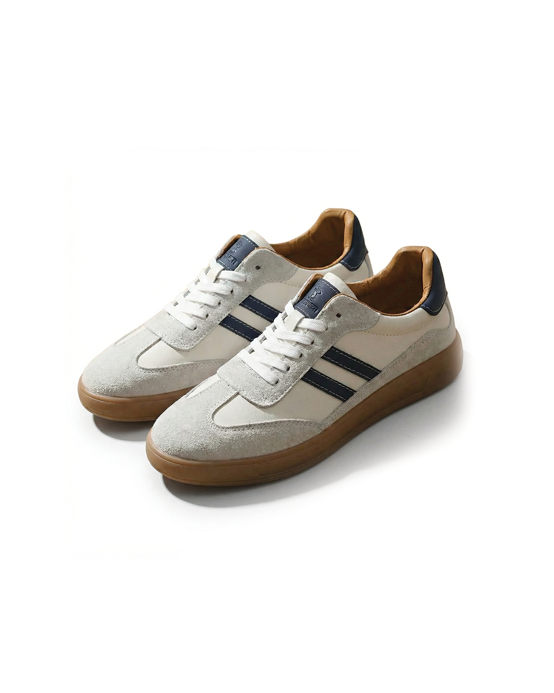 Mason | Stylish Leather And Suede Retro Trainers For Men