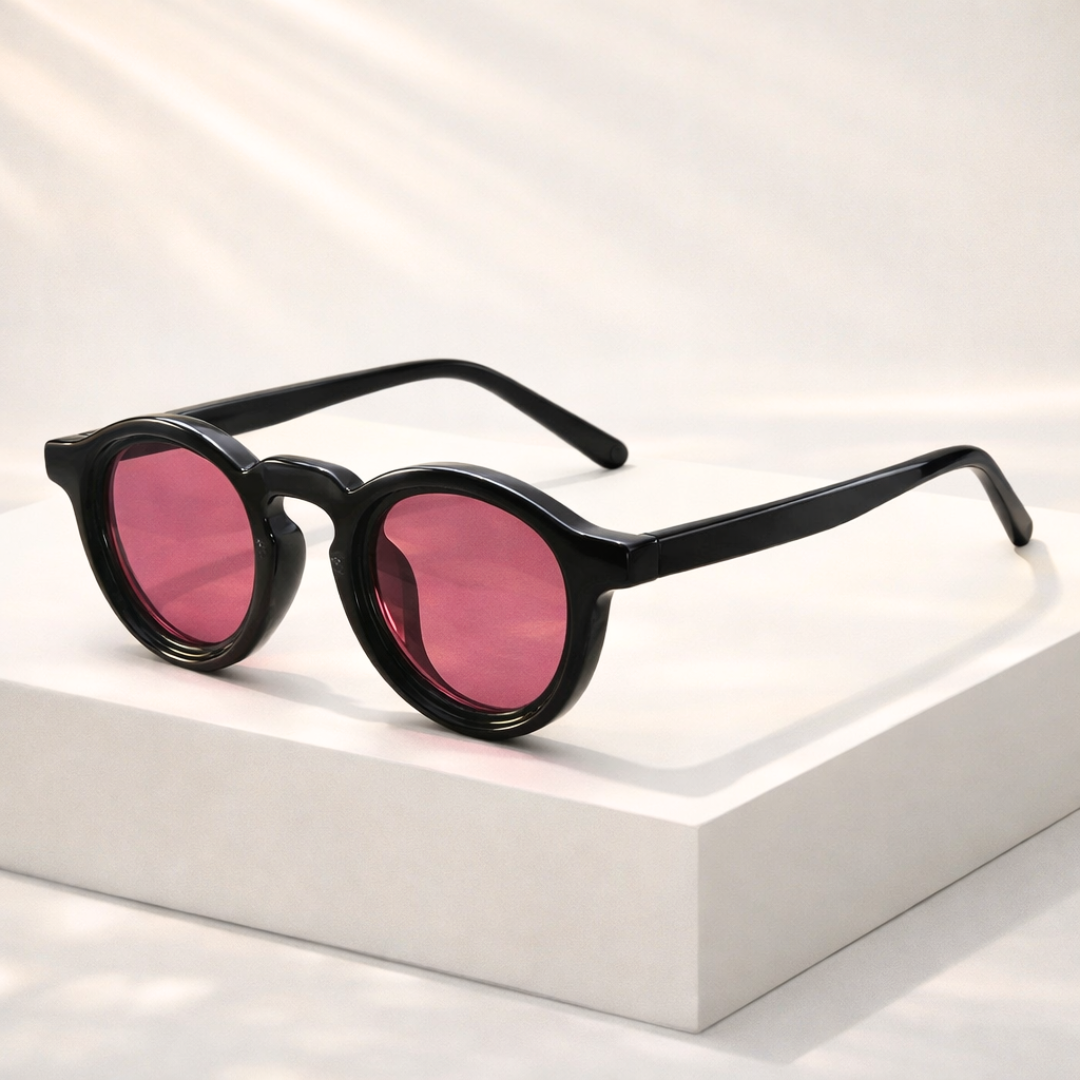 Margot | Stylish Round Frame Gradient Sunglasses