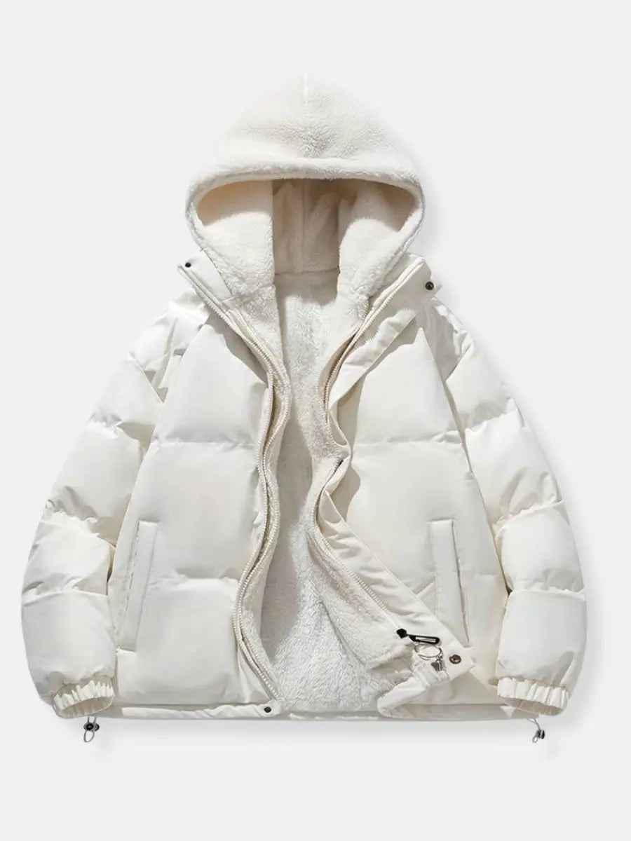 Millie | Stylish Hooded Fleece-Lined Winter Puffer Jacket