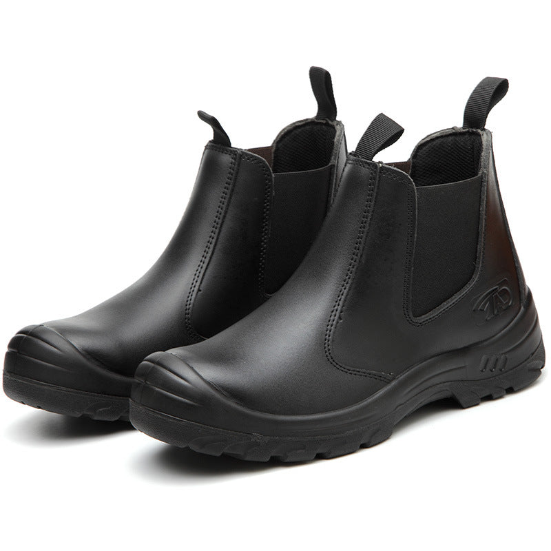 Winston | Orthopedic Chelsea Work Boots Men - Steel Toe Safety