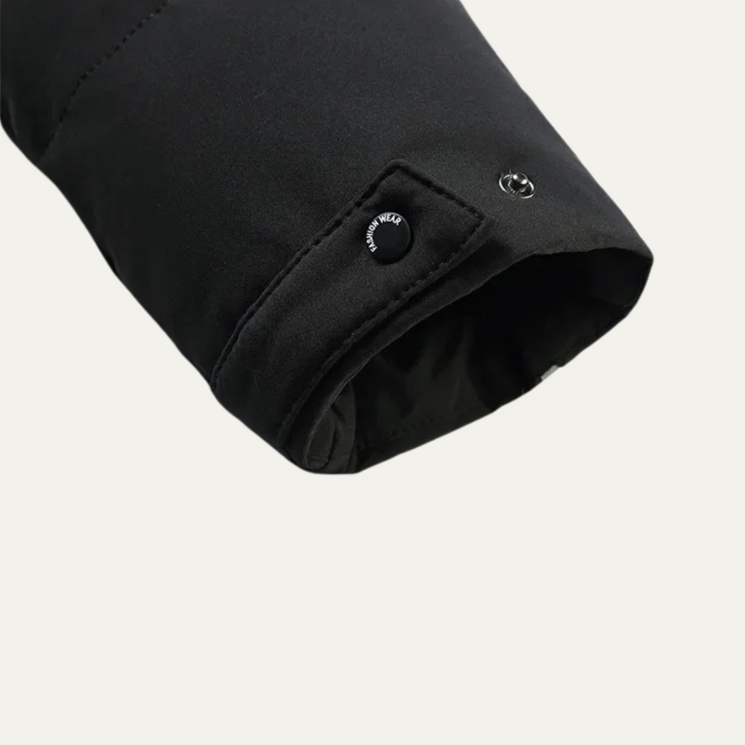 Serena | Sleek Longline Hooded Men's Thermal Puffer Coat
