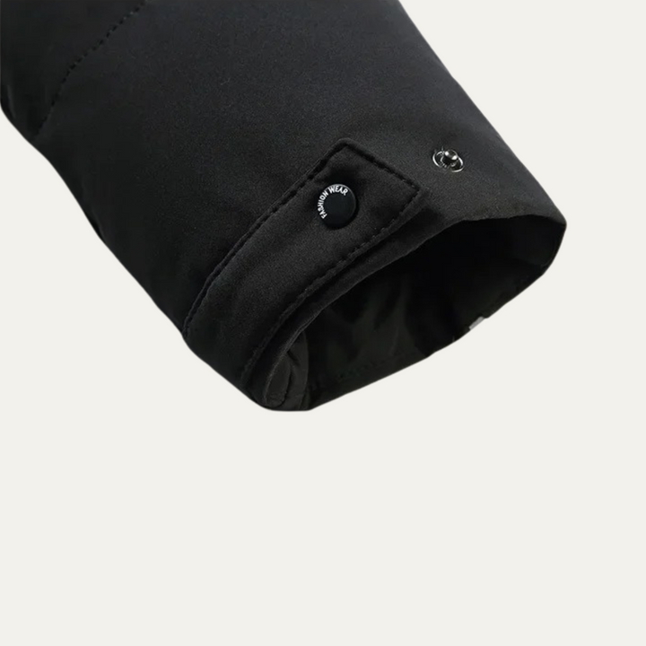 Serena | Sleek Longline Hooded Men's Thermal Puffer Coat