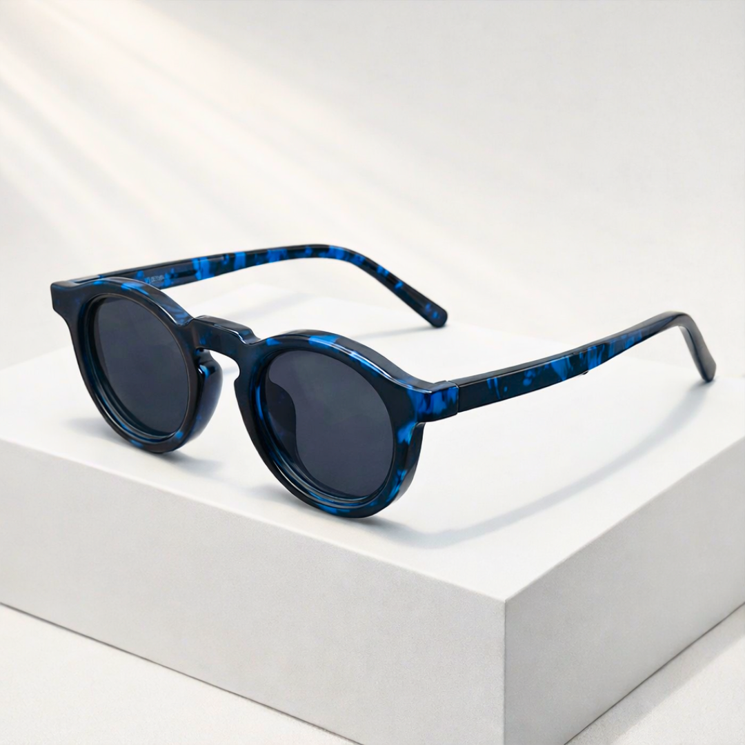 Margot | Stylish Round Frame Gradient Sunglasses