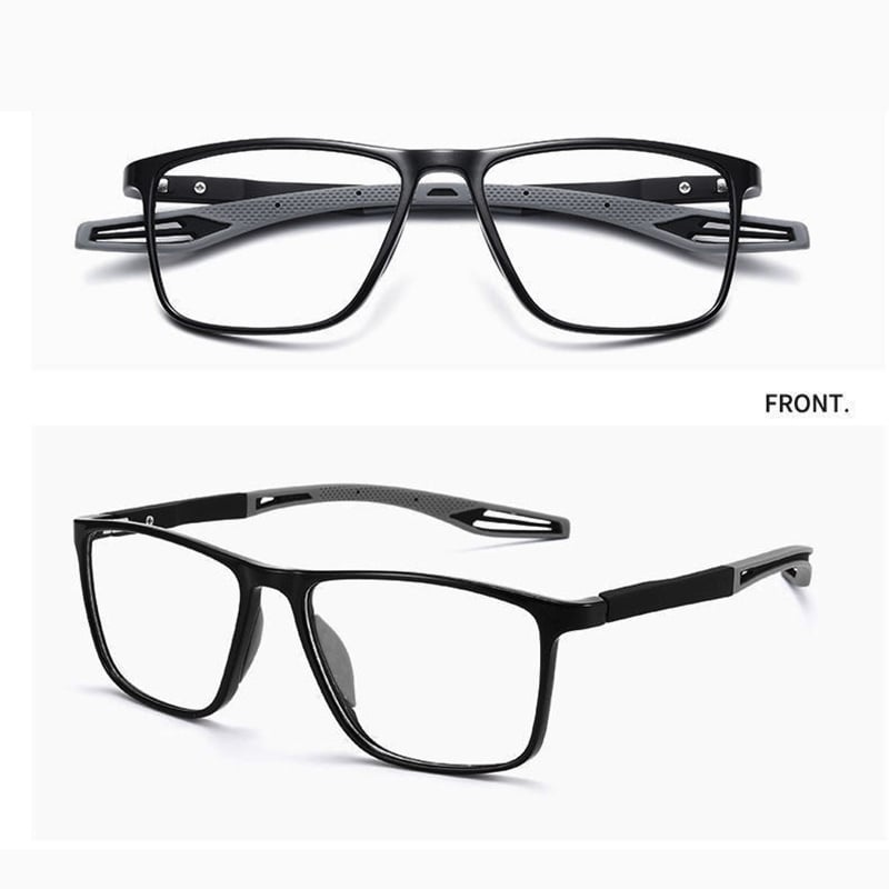Niman | Ultralight Sport Reading Glasses Unisex Black Red