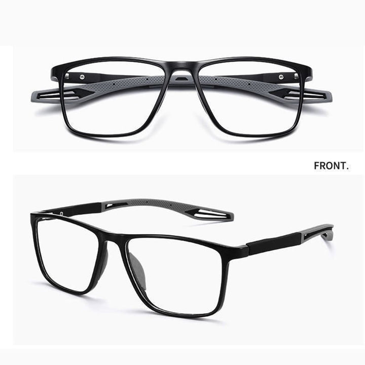Niman | Ultralight Sport Reading Glasses Unisex Black Red
