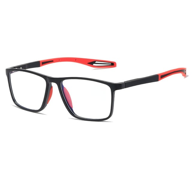 Niman | Ultralight Sport Reading Glasses Unisex Black Red