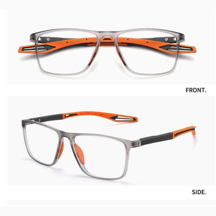 Niman | Ultralight Sport Reading Glasses Unisex Black Red