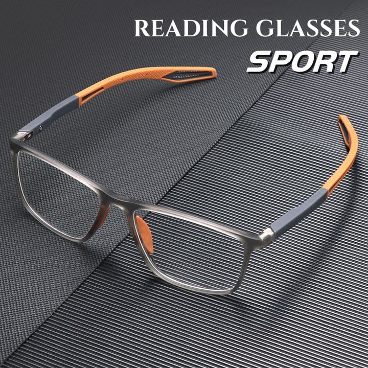 Niman | Ultralight Sport Reading Glasses Unisex Black Red