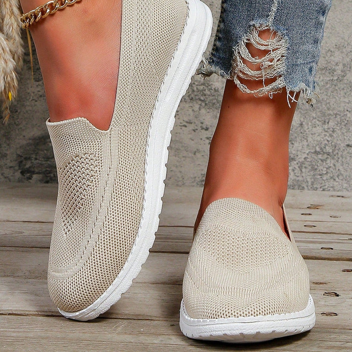 Evy | Chic Breathable Slip-On Sneakers For Women