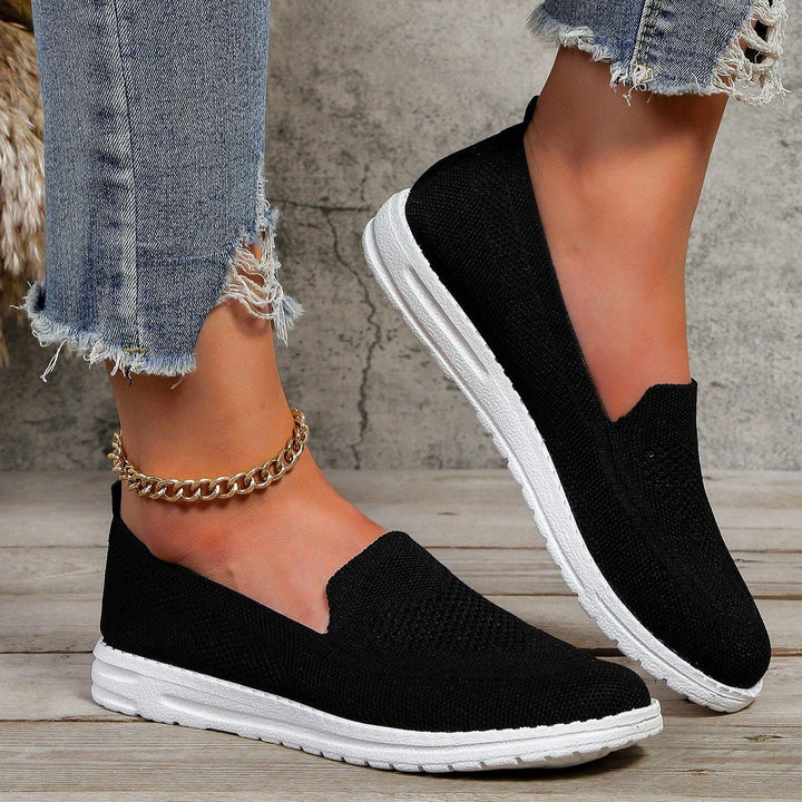 Evy | Chic Breathable Slip-On Sneakers For Women