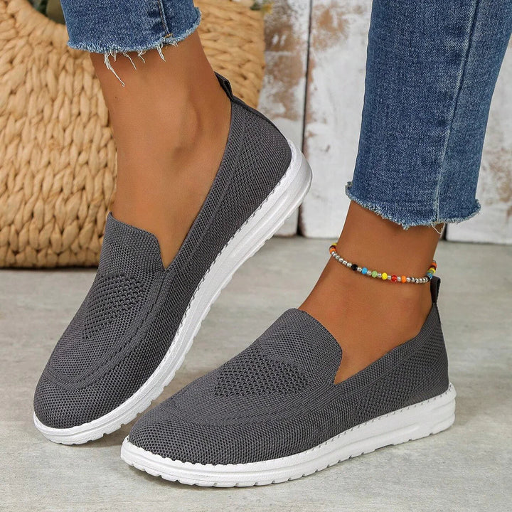 Evy | Chic Breathable Slip-On Sneakers For Women