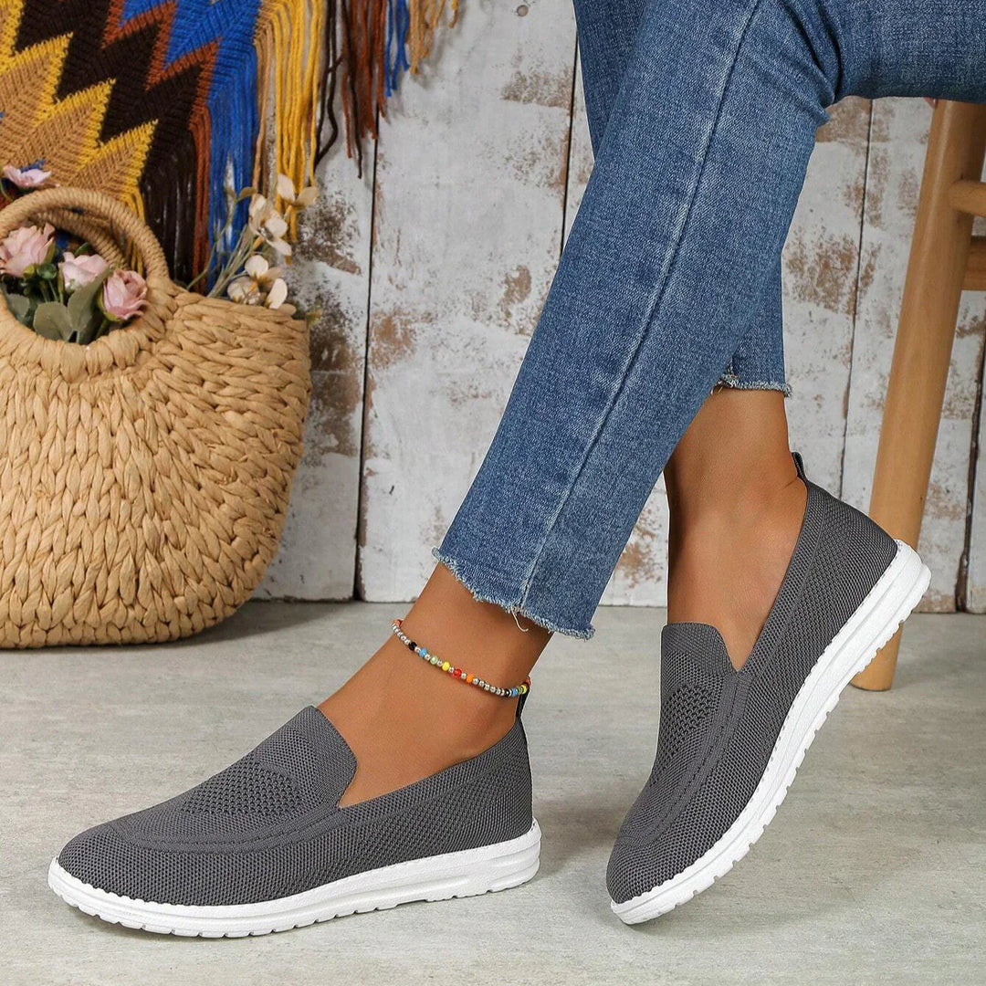 Evy | Chic Breathable Slip-On Sneakers For Women