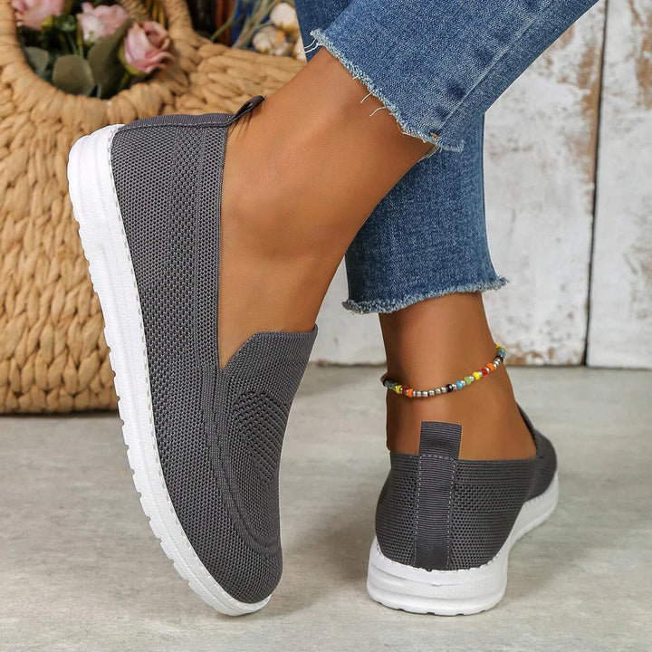 Evy | Chic Breathable Slip-On Sneakers For Women