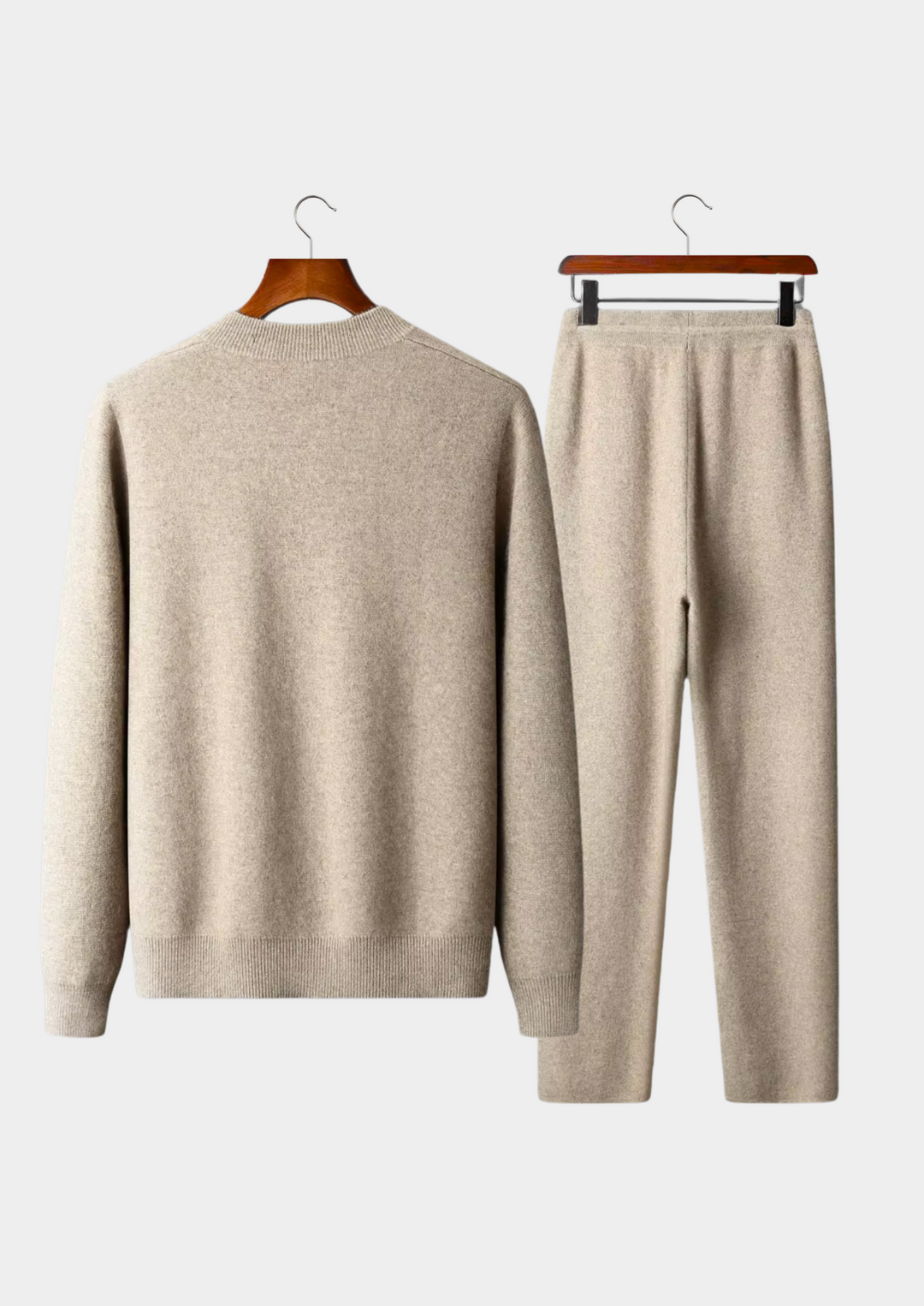 Caspian | Luxury Merino Wool Two Piece Tracksuit Set Men
