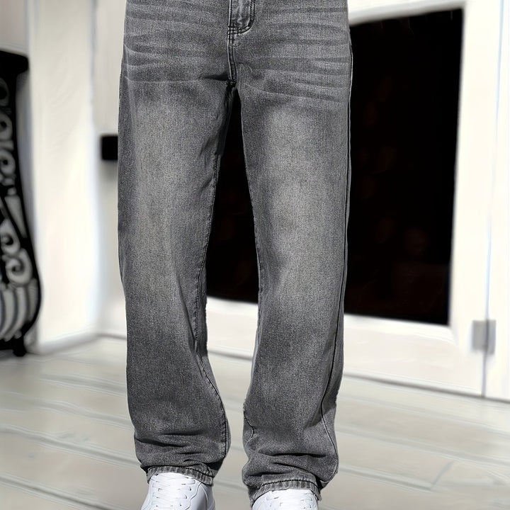 Thijs | Classic Straight Leg Denim Jeans Men - Relaxed Fit