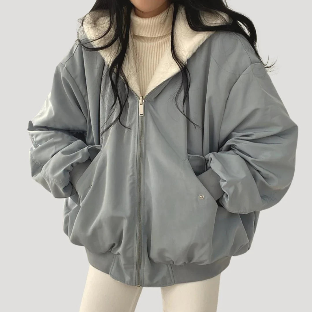 Briana | Chic Oversized Fleece Lined Winter Puffer Jacket