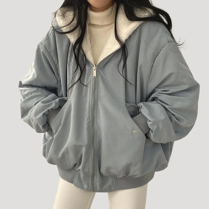 Briana | Chic Oversized Fleece Lined Winter Puffer Jacket