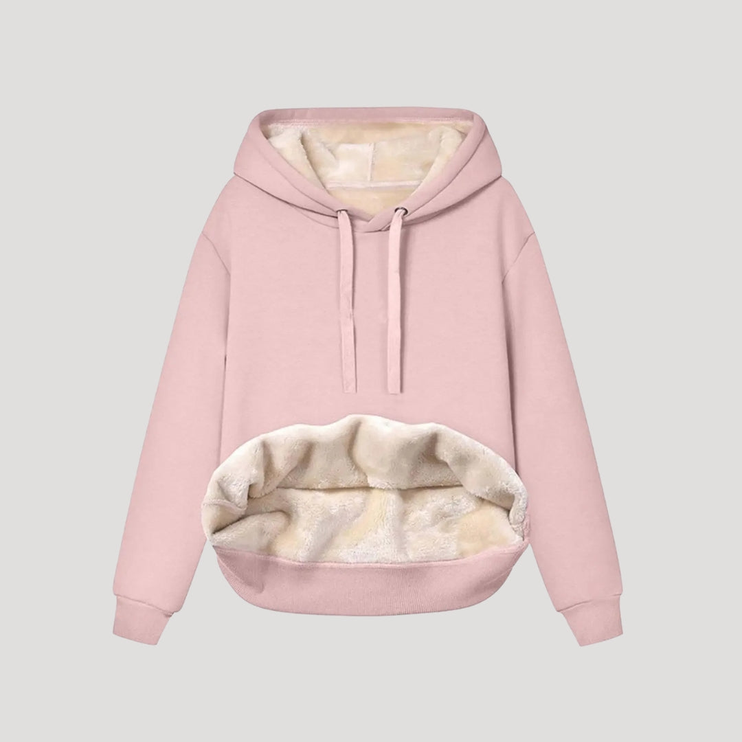 Tilly | Stylish Oversized Fleece-Lined Hoodie With Kangaroo Pocket