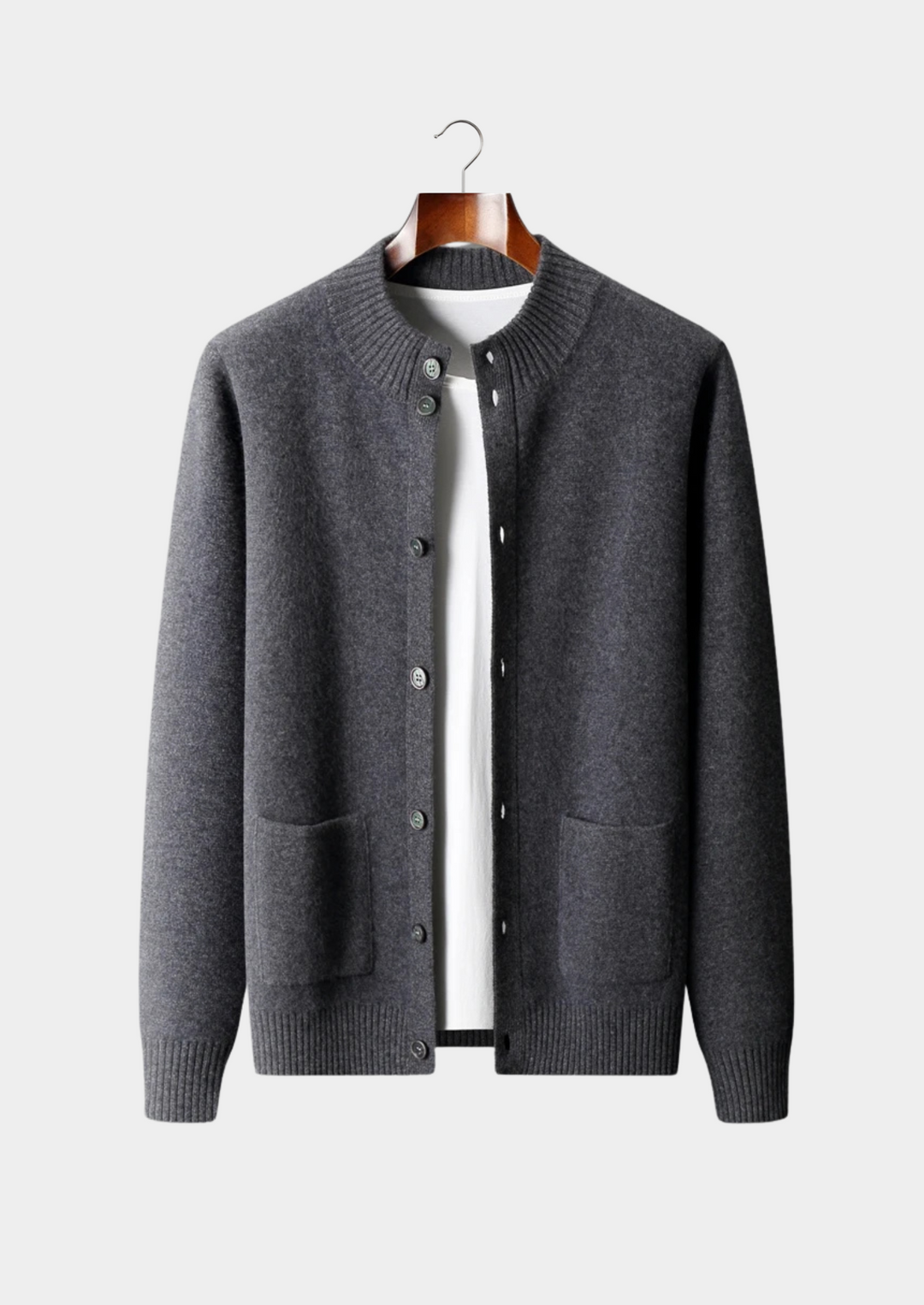 Magnus | Elegant Button-Front Cashmere Cardigan Men