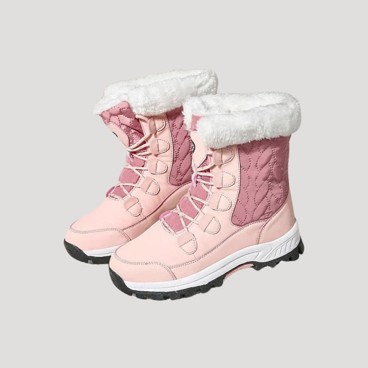 Quinn | Stylish Waterproof Lace-Up Snow Boots