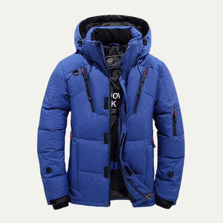Serena | Stylish Quilted Down Puffer Jacket With Hood