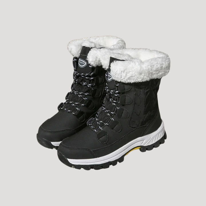 Quinn | Stylish Waterproof Lace-Up Snow Boots