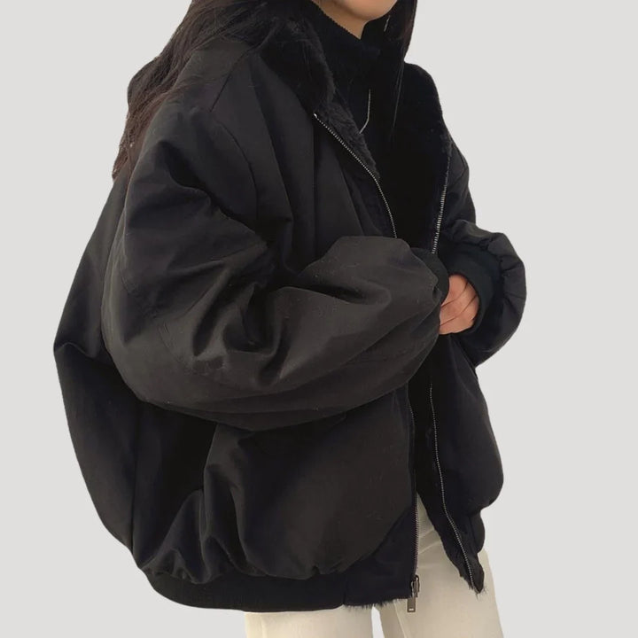 Briana | Chic Oversized Fleece Lined Winter Puffer Jacket