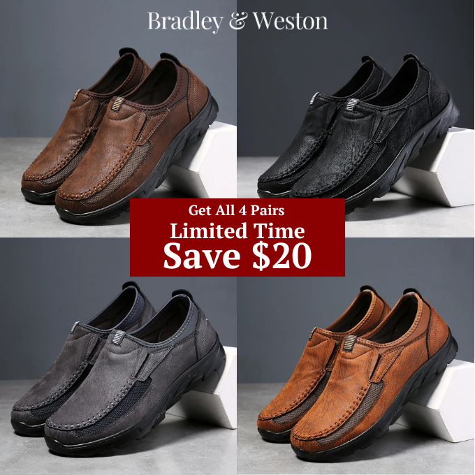 Aspen | Stylish Brown Leather Slip-On Loafers For Men