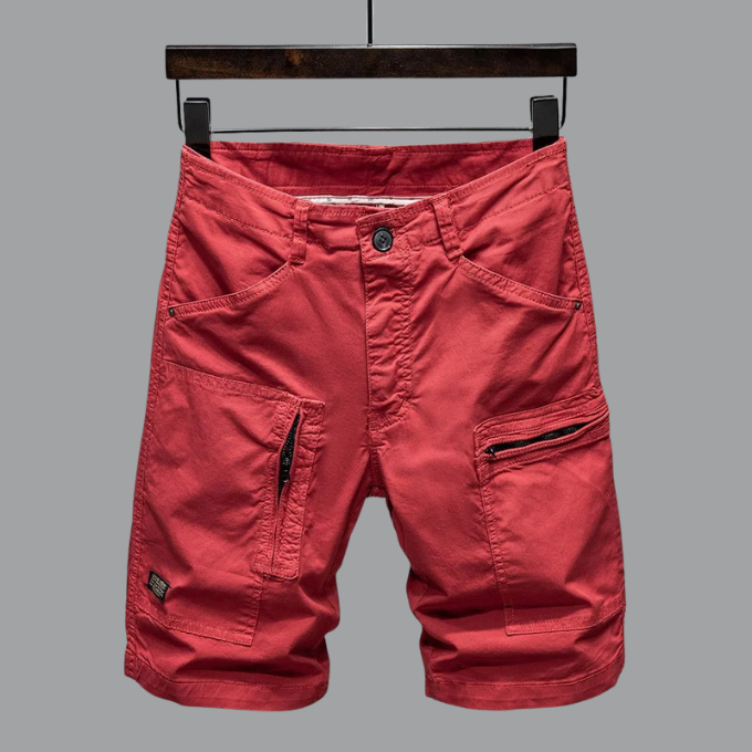 Talia | Stylish Organic Cotton Cargo Shorts With Multiple Pockets