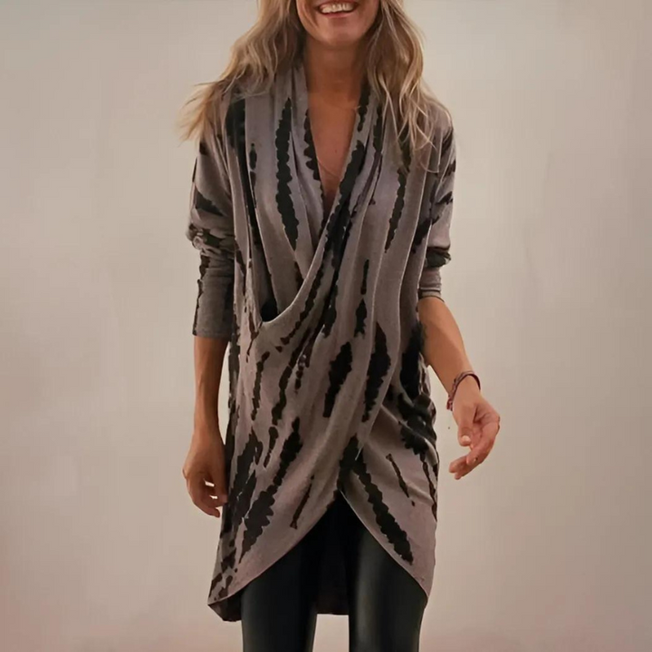 Olivia | Draped V-Neck Tunic