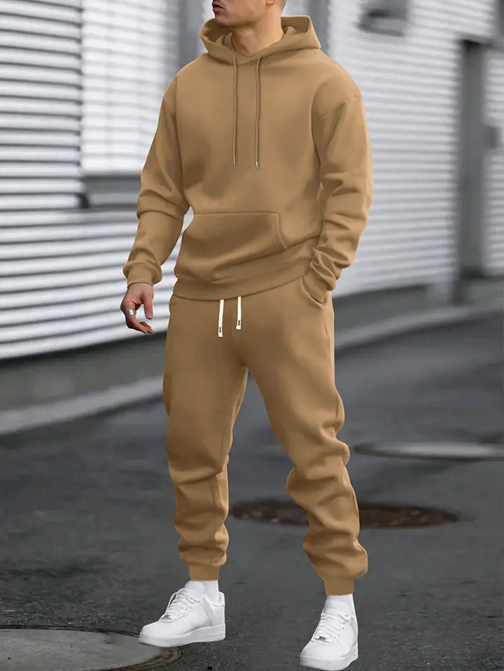 Beckton | Stylish Men's Hooded Tracksuit Set With Joggers