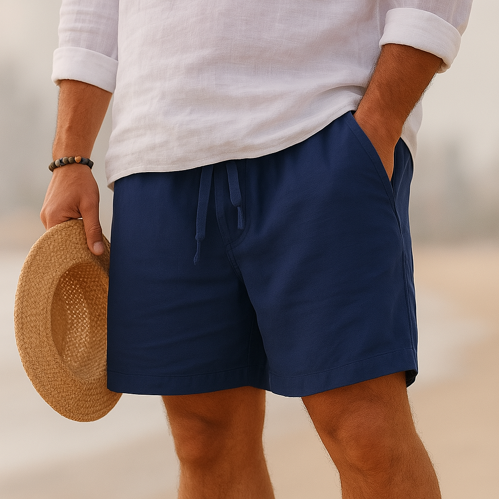 Felix | Casual Cotton Linen Shorts For Men