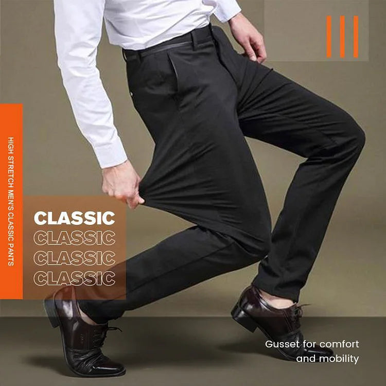 Ryder | Sleek Stretch Comfort Pants For Men