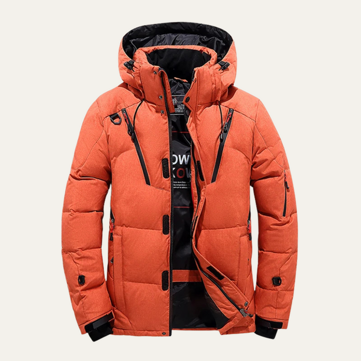 Serena | Stylish Quilted Down Puffer Jacket With Hood