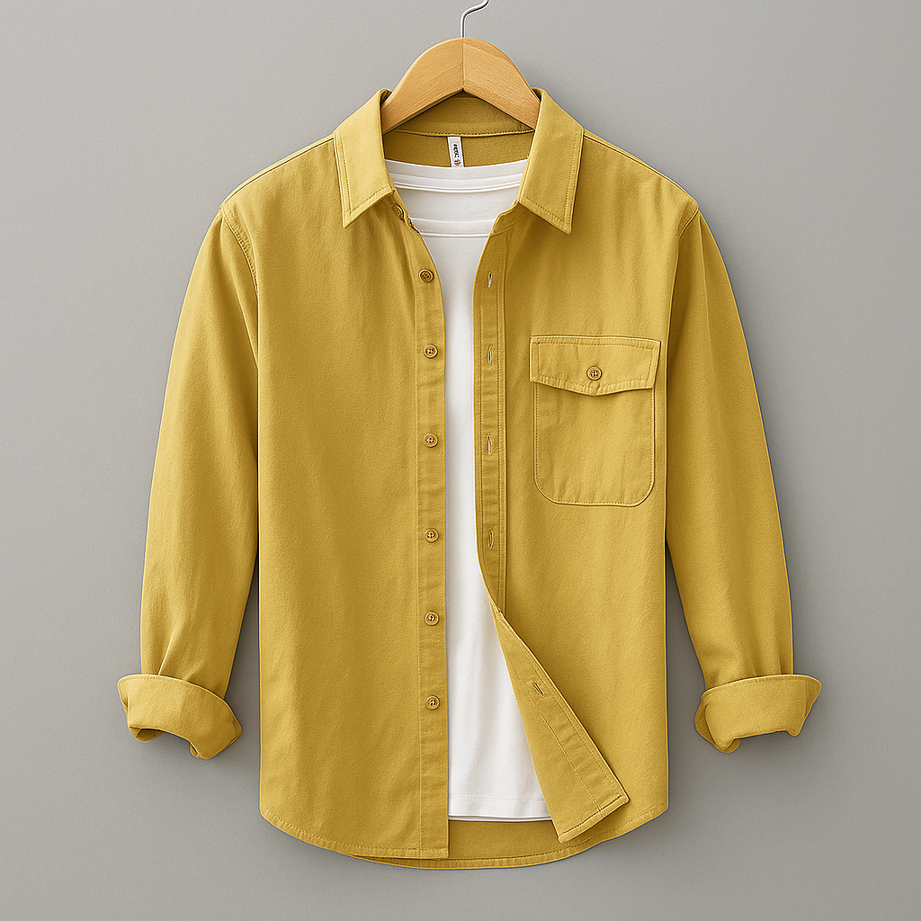 Beckham | Classic Oxford Button-Down Shirt With Turn-Down Collar