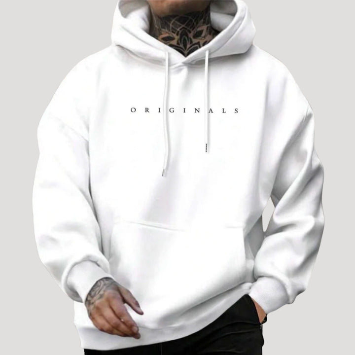 Phoebe | Stylish Oversized Black Hoodie With Drawstring Hood