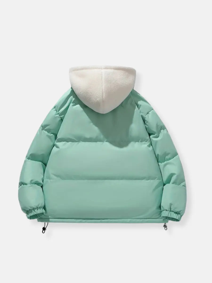Millie | Stylish Hooded Fleece-Lined Winter Puffer Jacket