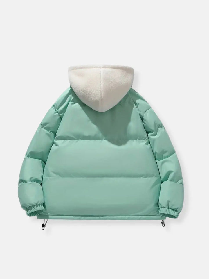 Phoebe | Stylish Quilted Sherpa Lined Hooded Puffer Jacket