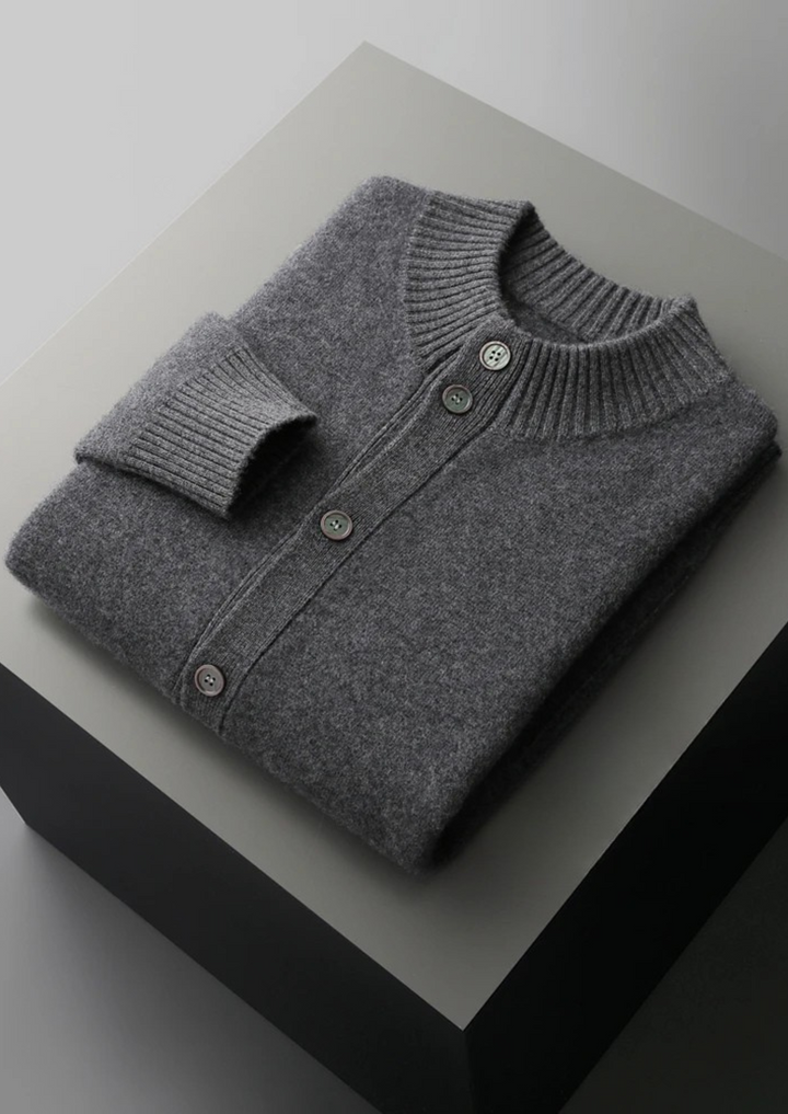 Magnus | Elegant Button-Front Cashmere Cardigan Men