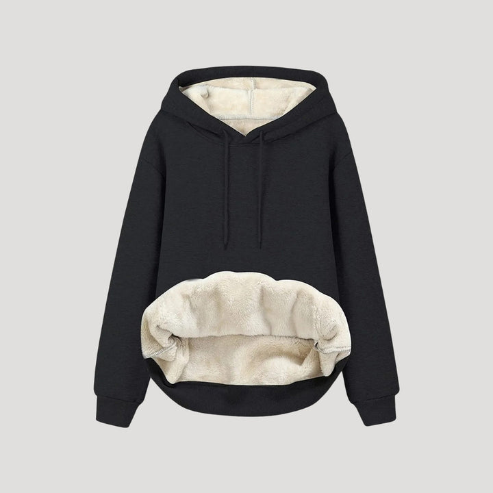 Tilly | Stylish Oversized Fleece-Lined Hoodie With Kangaroo Pocket