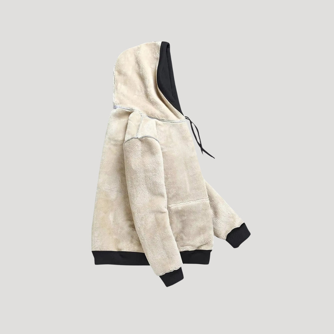 Phoebe | Stylish Fleece Lined Hoodie With Drawstring Hood