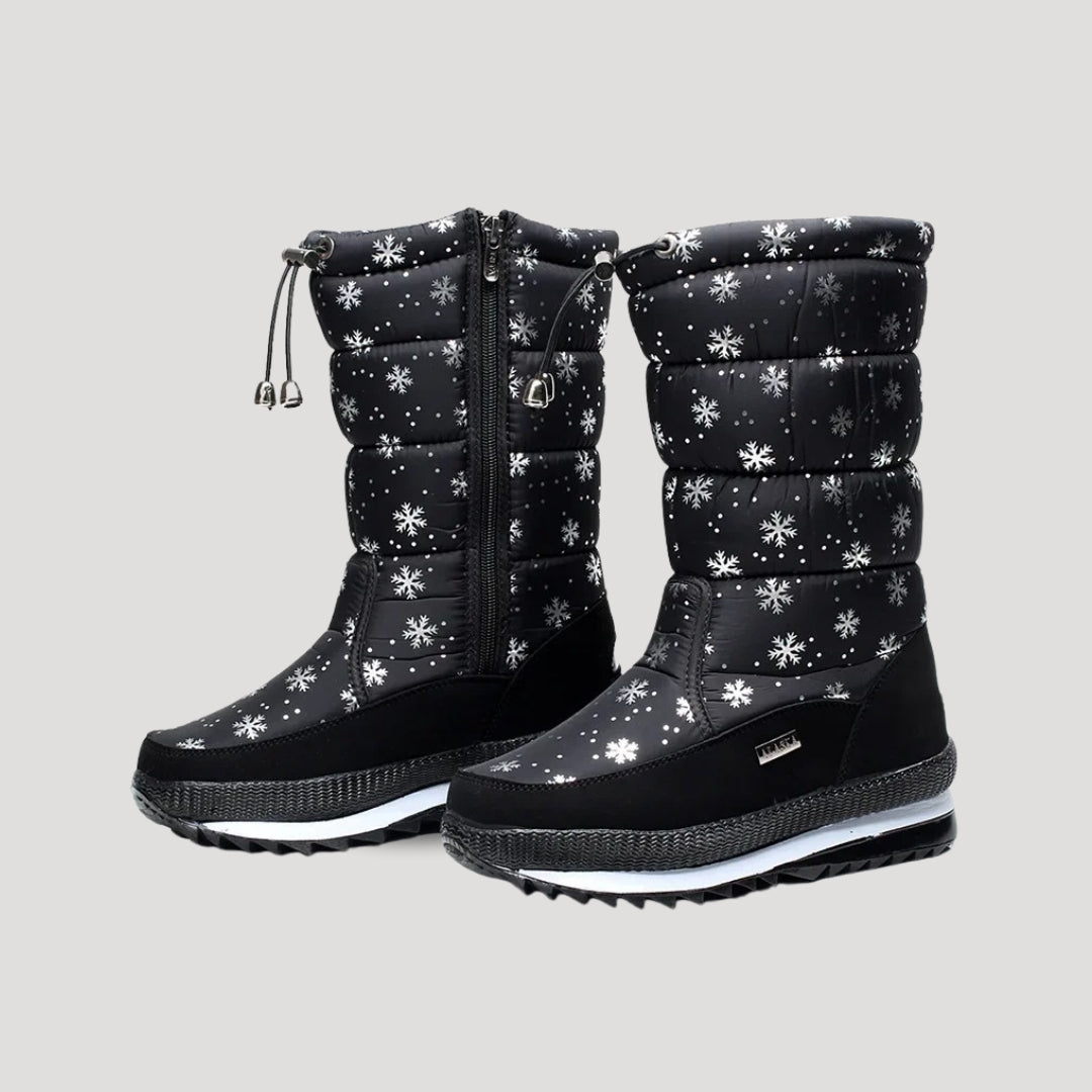 Juniper | Quilted Waterproof Winter Boots Women - Insulated