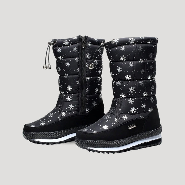 Juniper | Quilted Waterproof Winter Boots Women - Insulated