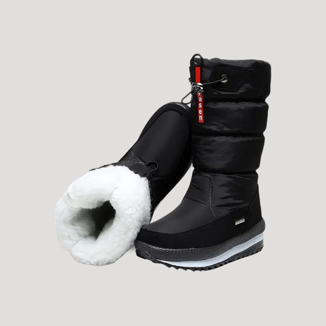 Juniper | Quilted Waterproof Winter Boots Women - Insulated