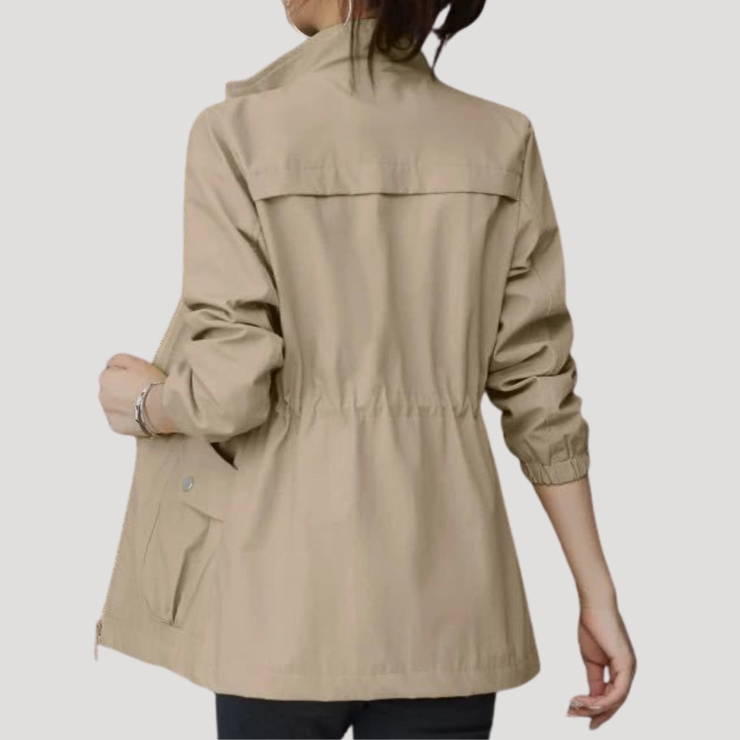 Sienna | Chic Lightweight Waterproof Spring Windbreaker Jacket