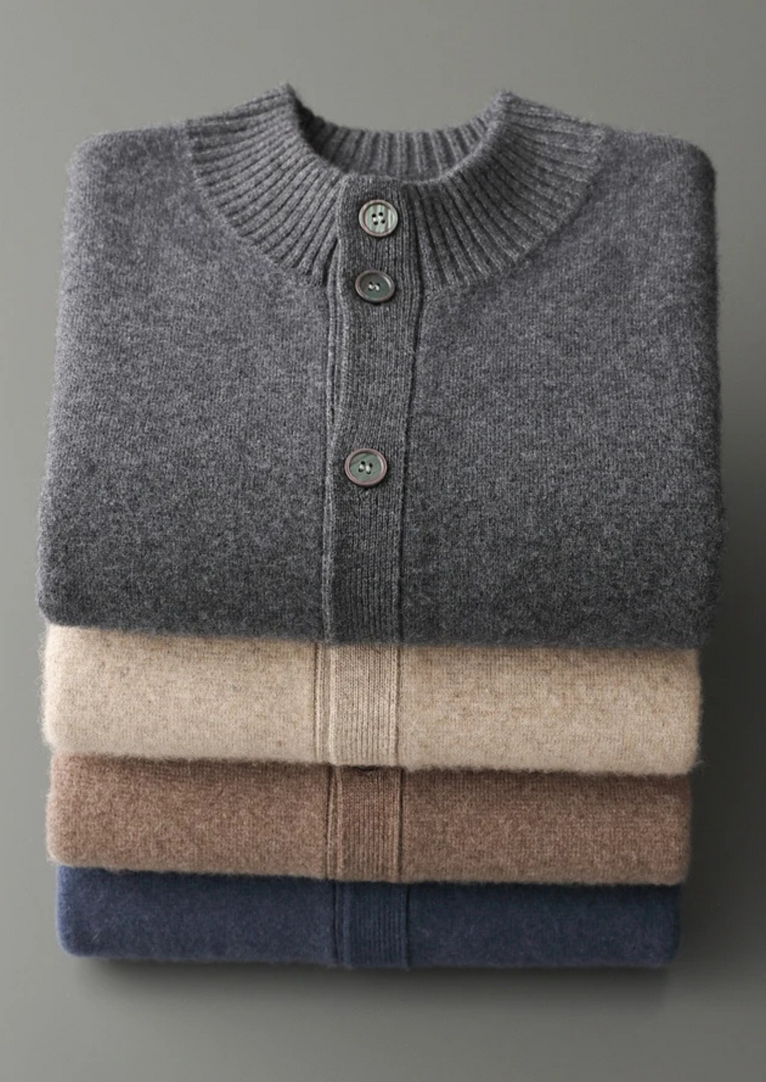 Magnus | Elegant Button-Front Cashmere Cardigan Men